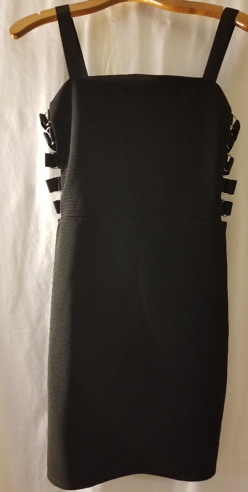 Side Caged Cocktail Dress